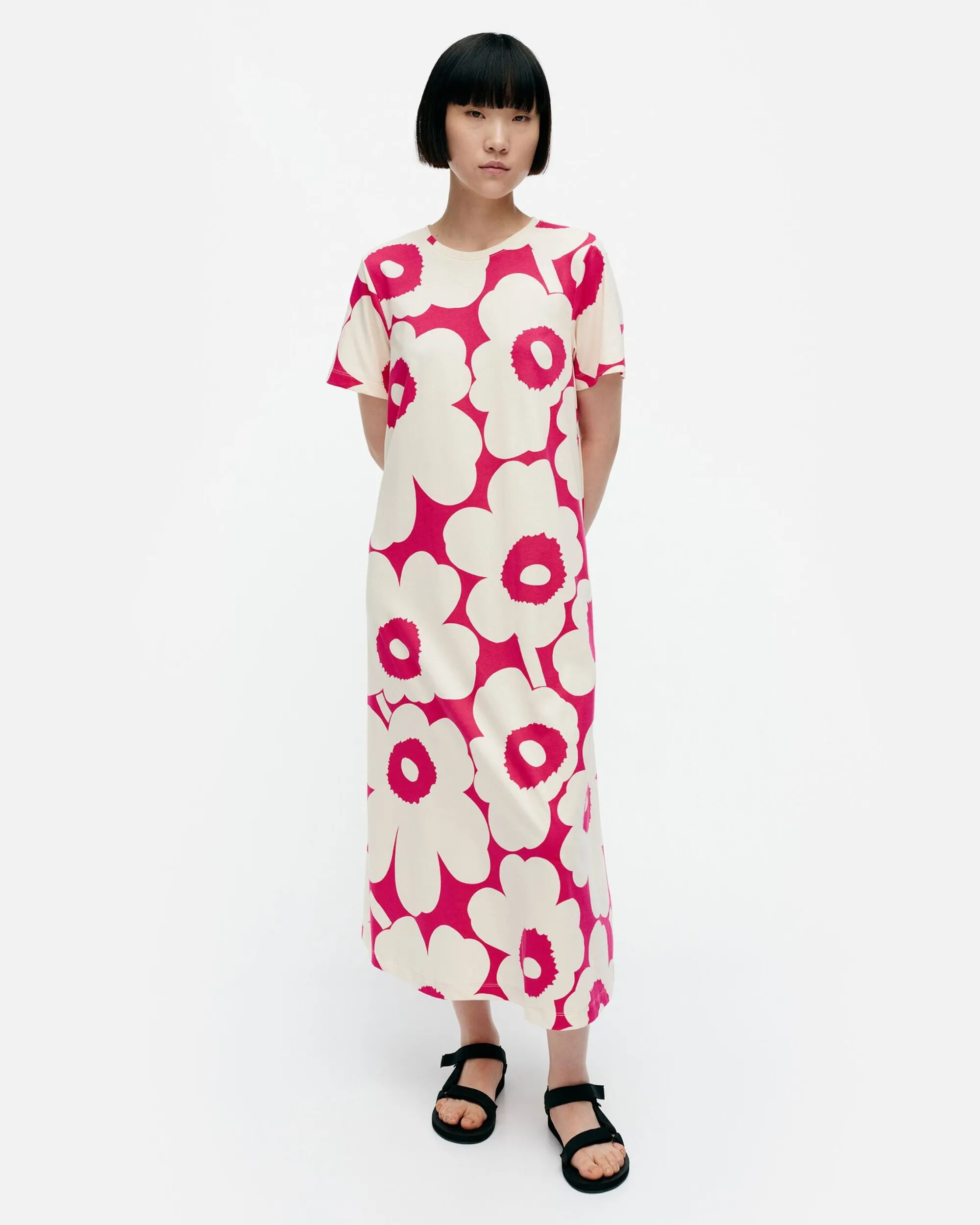 Marimekko Mekot>Pisteinen Unikko Trikoomekko