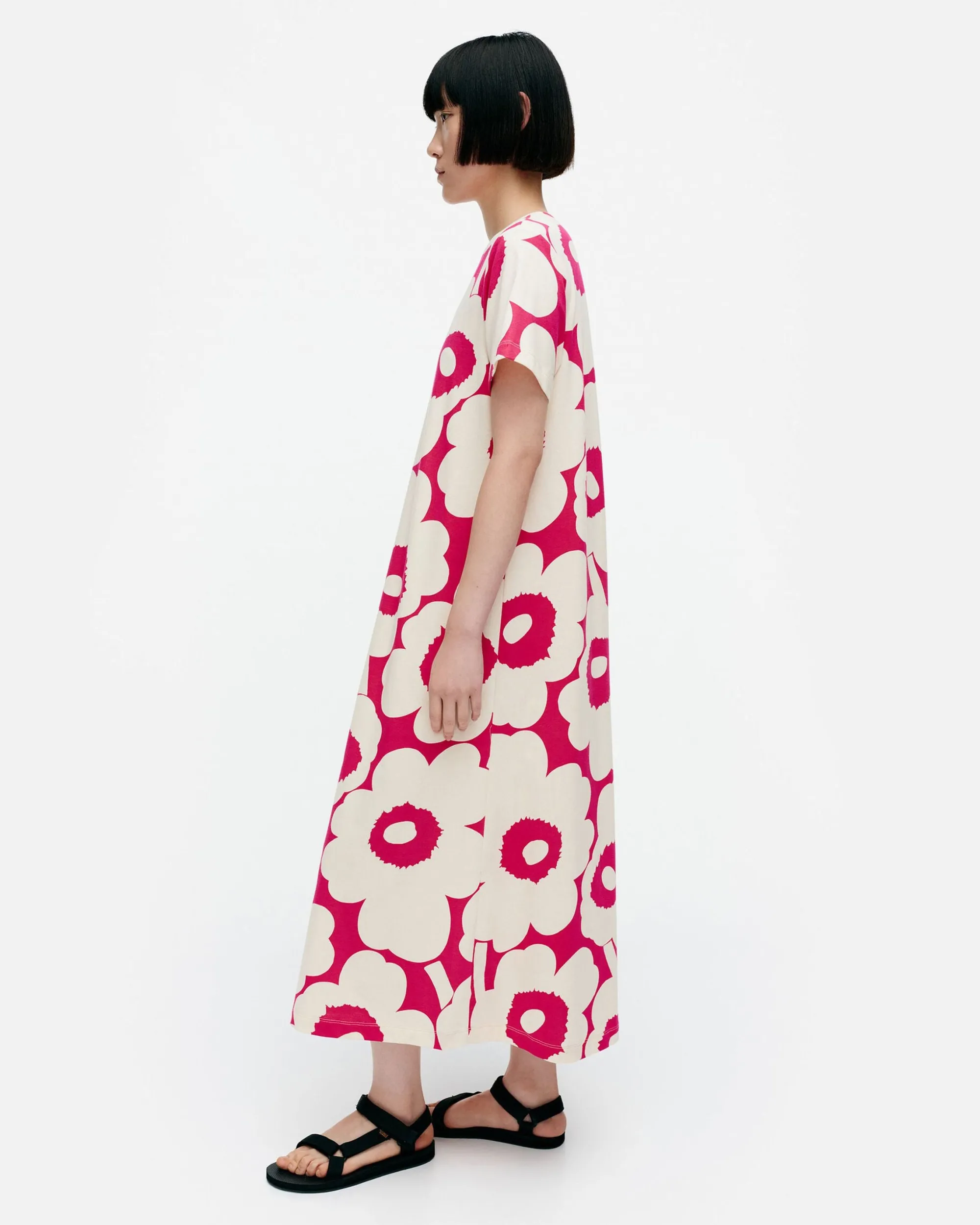 Marimekko Mekot>Pisteinen Unikko Trikoomekko