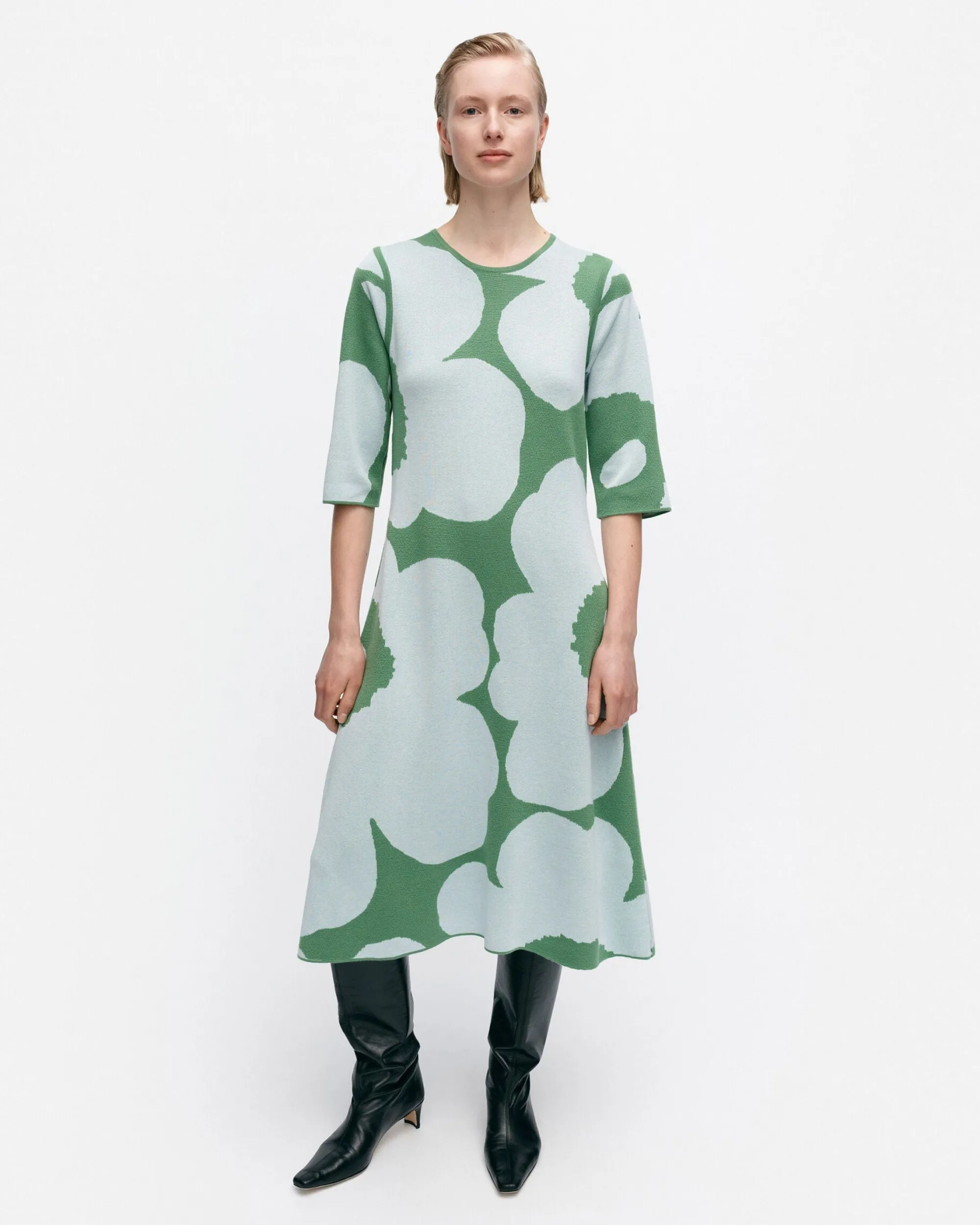 Marimekko Mekot>Pointti Unikko Villaneulemekko
