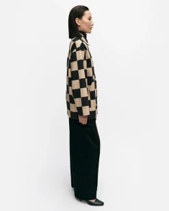 Marimekko Paidat Ja Tunikat>Potenssi Kukko Ja Kana Puuvillapaitatakki
