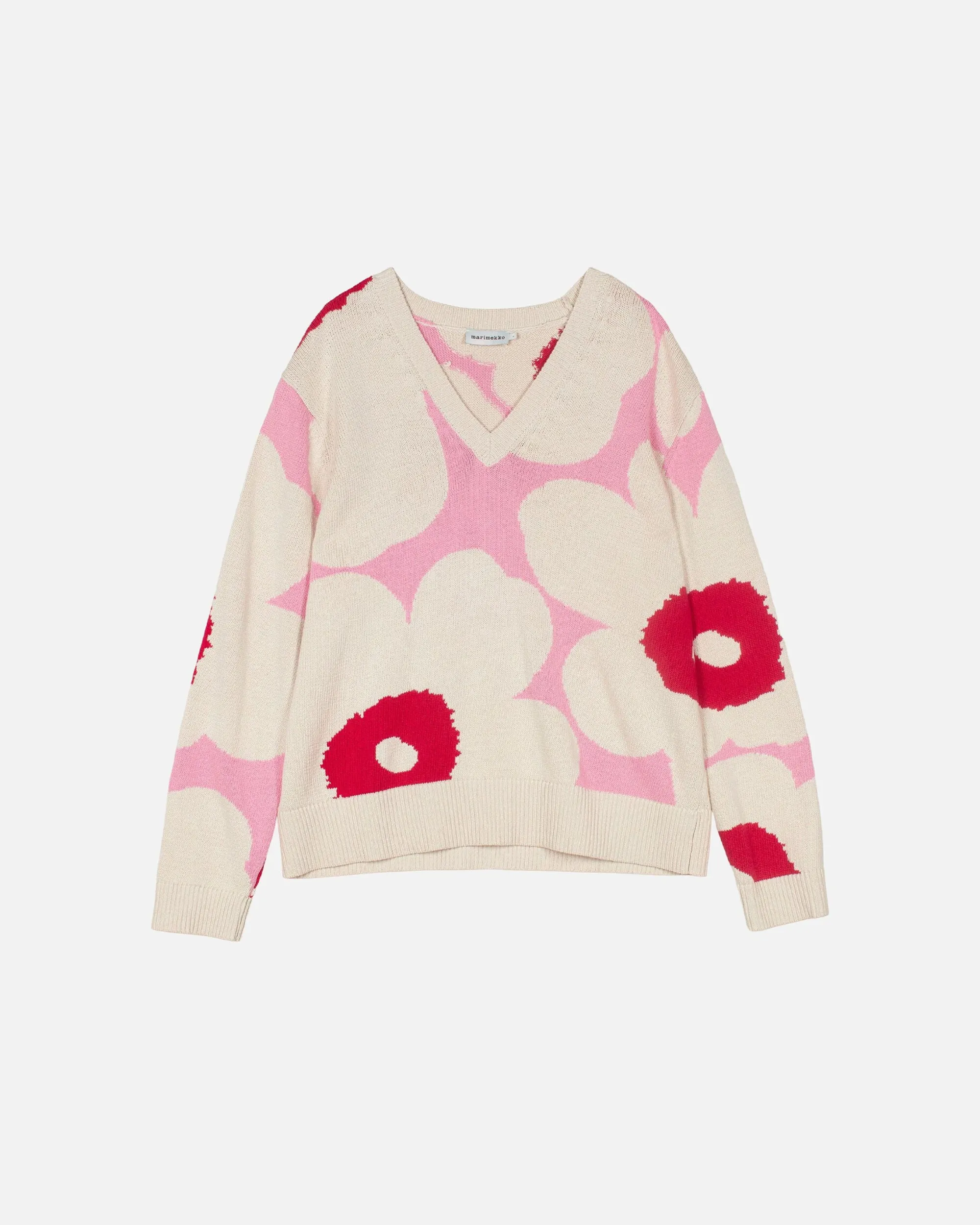 Marimekko Paidat Ja Tunikat>Pu00E4Ivu00E4 Unikko Puuvillaneulepusero