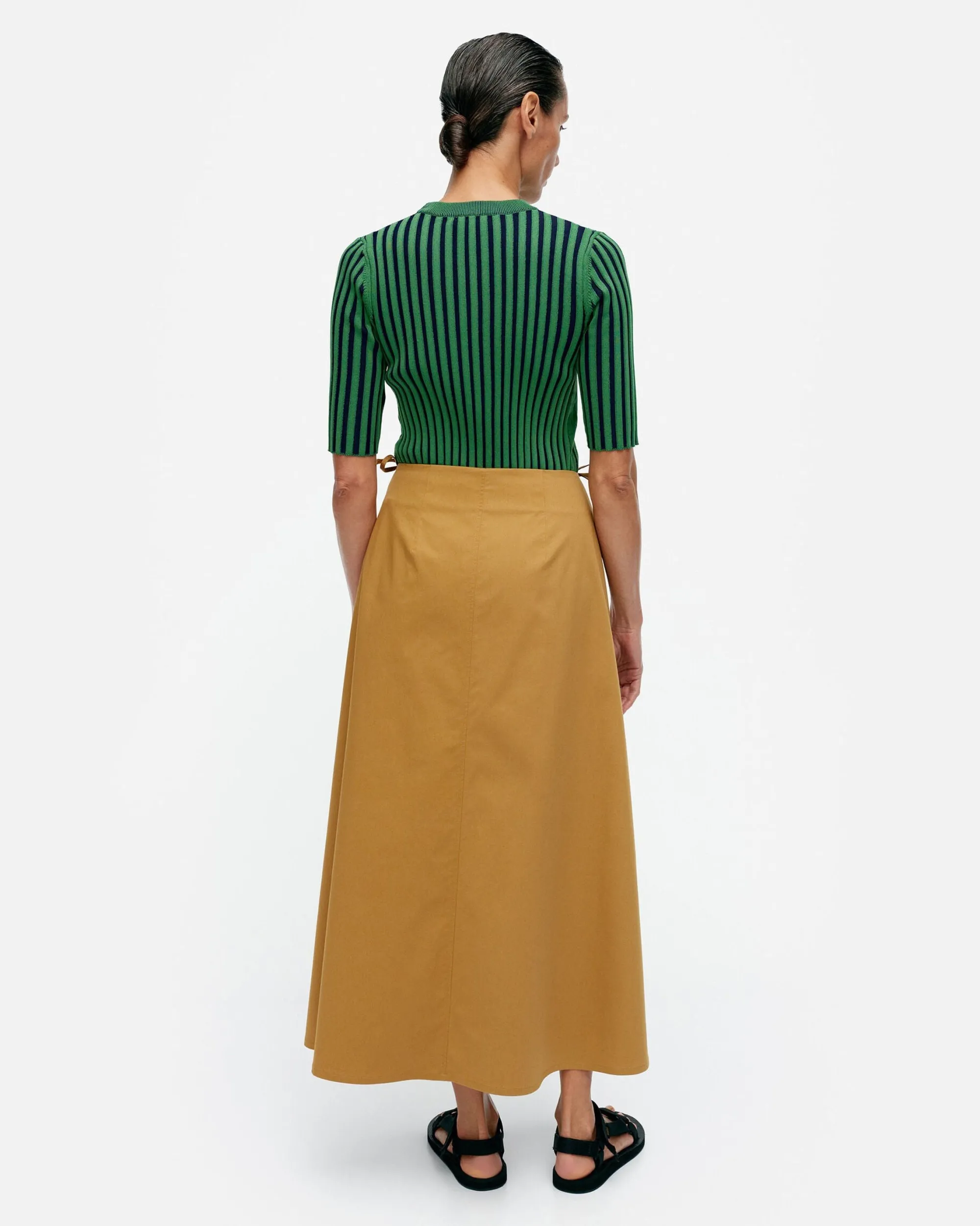 Marimekko Hameet>Raate Solid Puuvillakietaisuhame