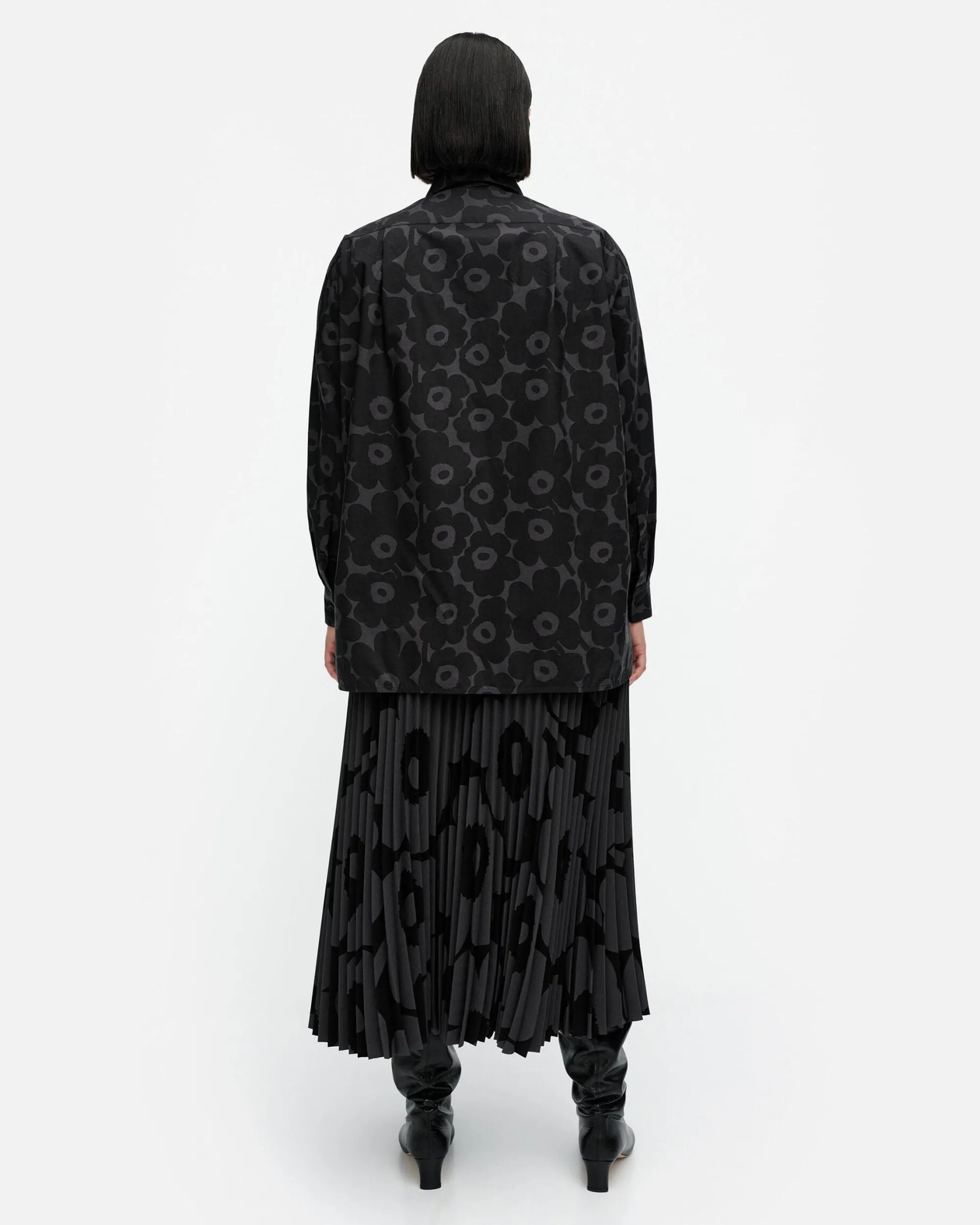 Marimekko Paidat Ja Tunikat>Ruoste Mini Unikko Puuvillapopliinipaita