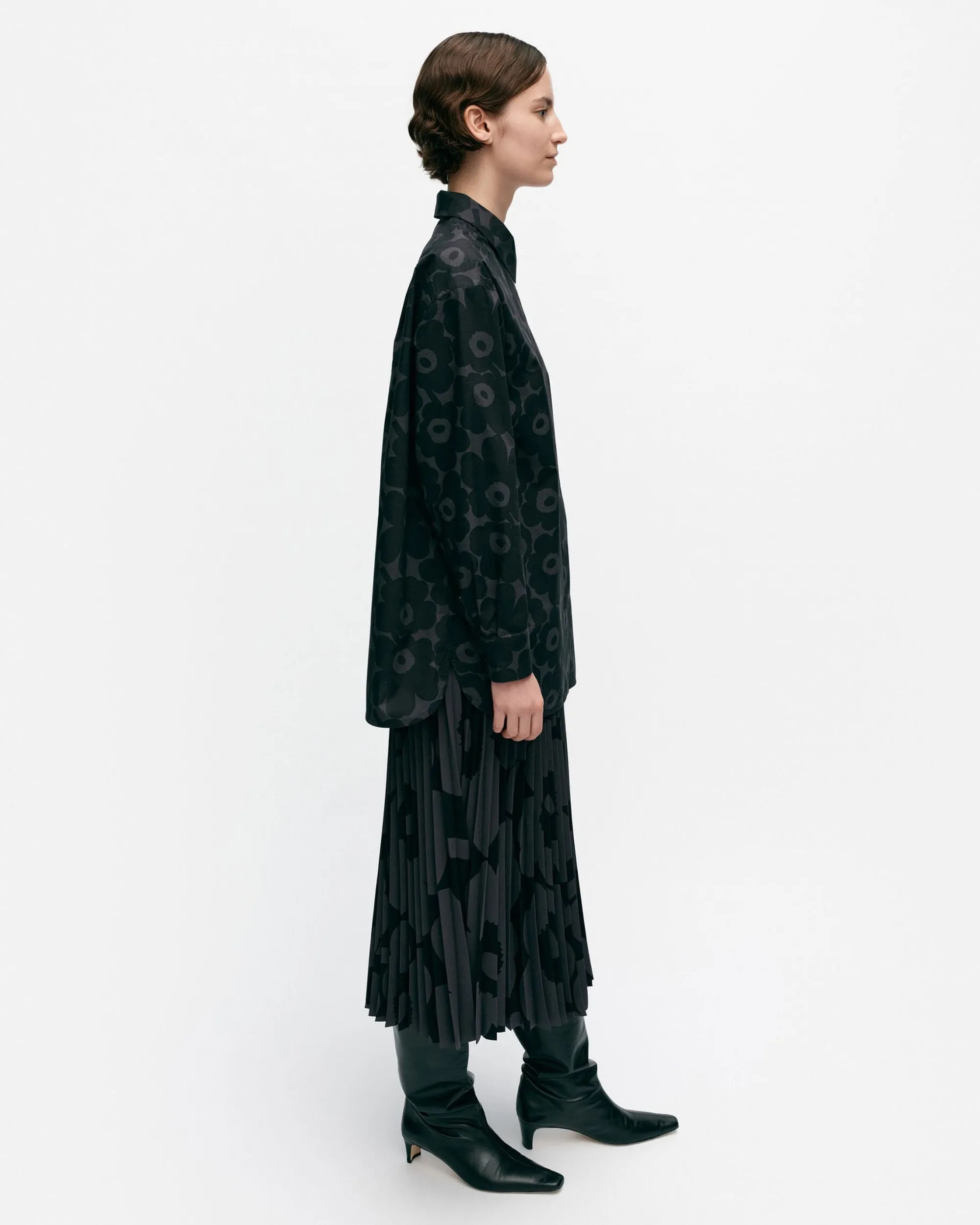 Marimekko Paidat Ja Tunikat>Ruoste Mini Unikko Puuvillapopliinipaita