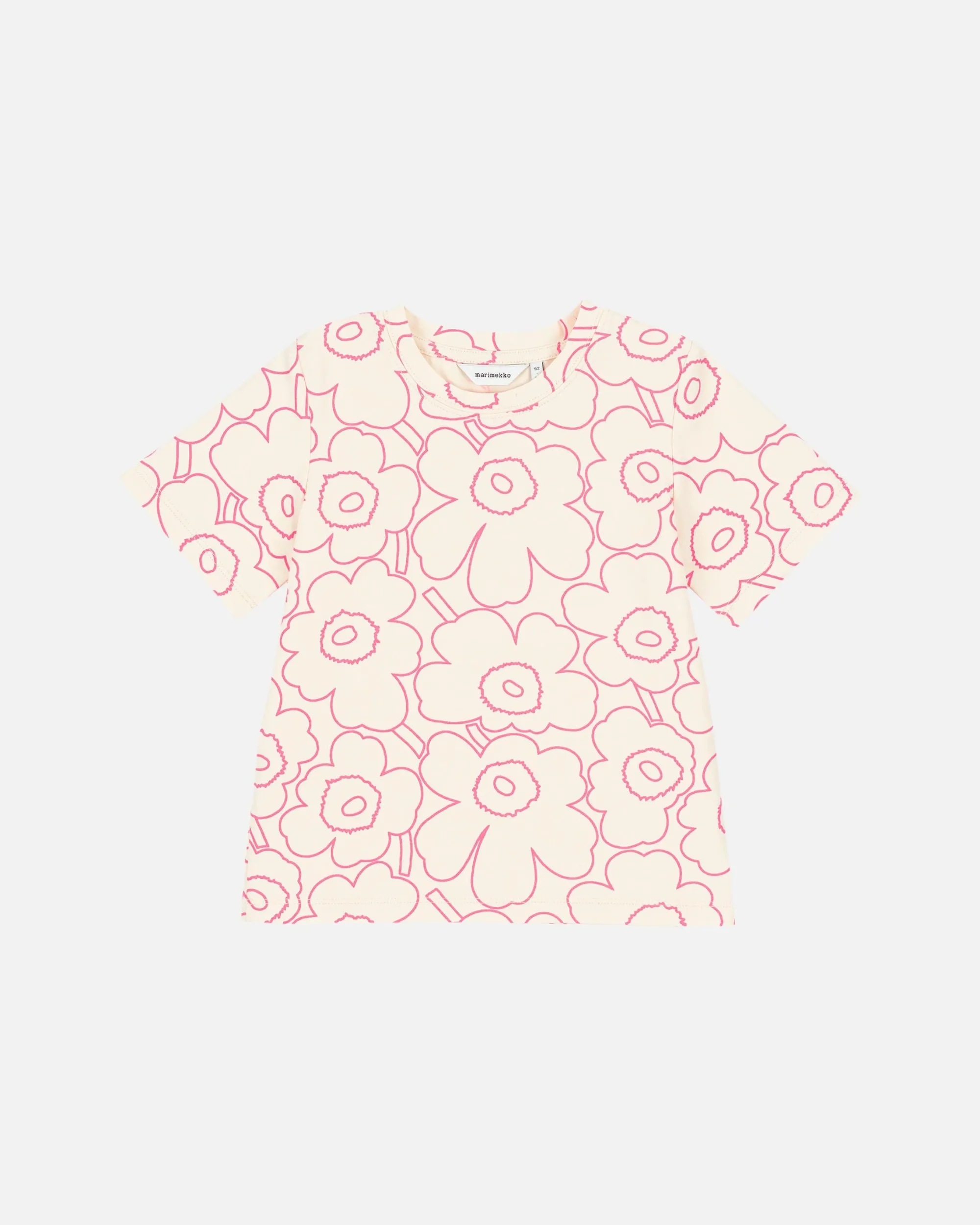Marimekko Lastenvaatteet>Soida Mini Piirto Unikko I T-Paita