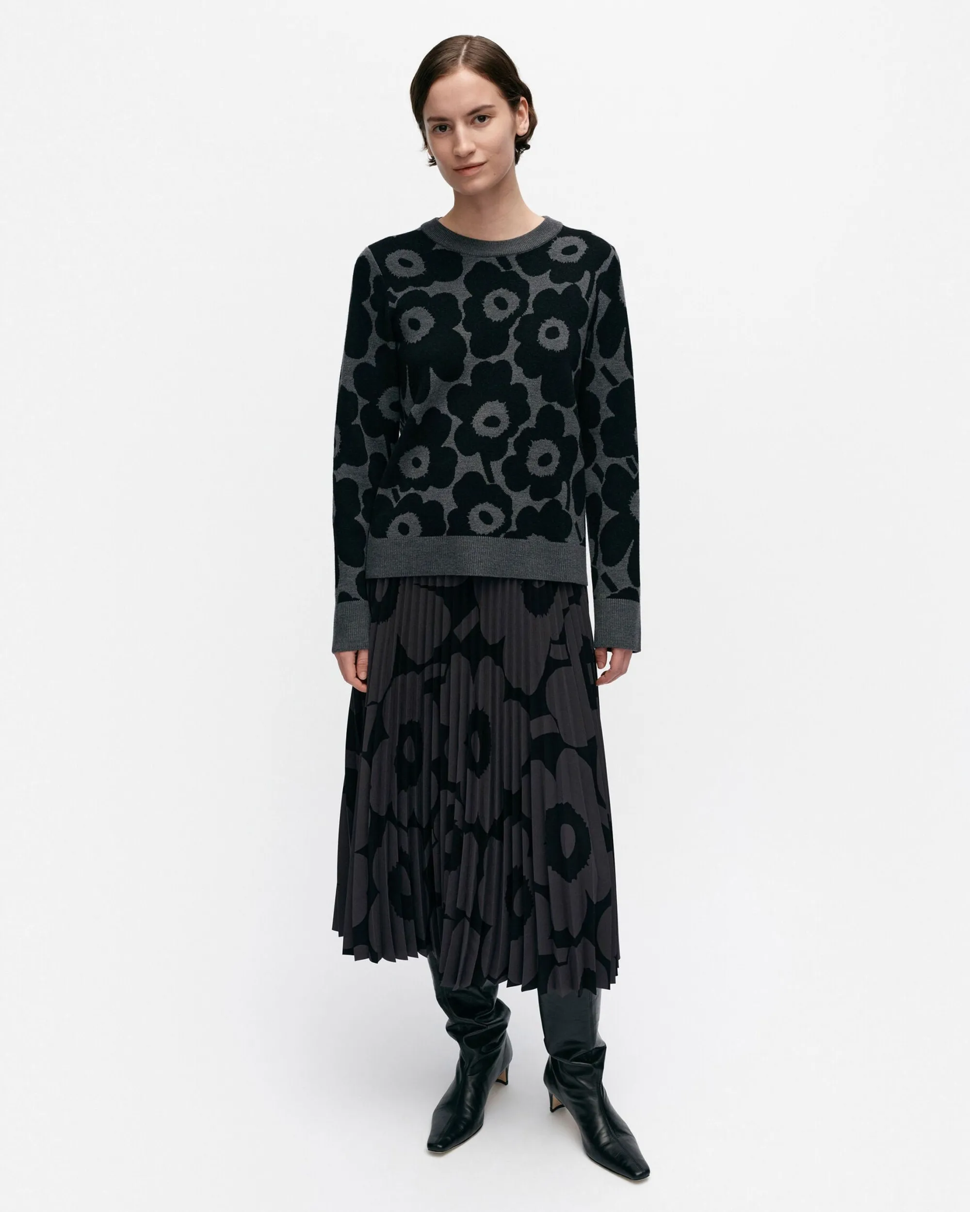 Marimekko Paidat Ja Tunikat>Tahti Unikko Villaneulepusero