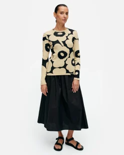 Marimekko Paidat Ja Tunikat>Tulva Unikko Ribbipaita