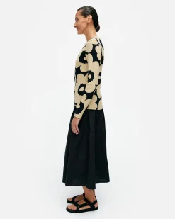 Marimekko Paidat Ja Tunikat>Tulva Unikko Ribbipaita