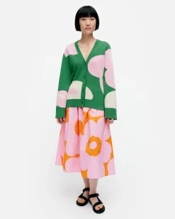 Marimekko Neuleet>Tyrske Poiminto Puuvillaneuletakki