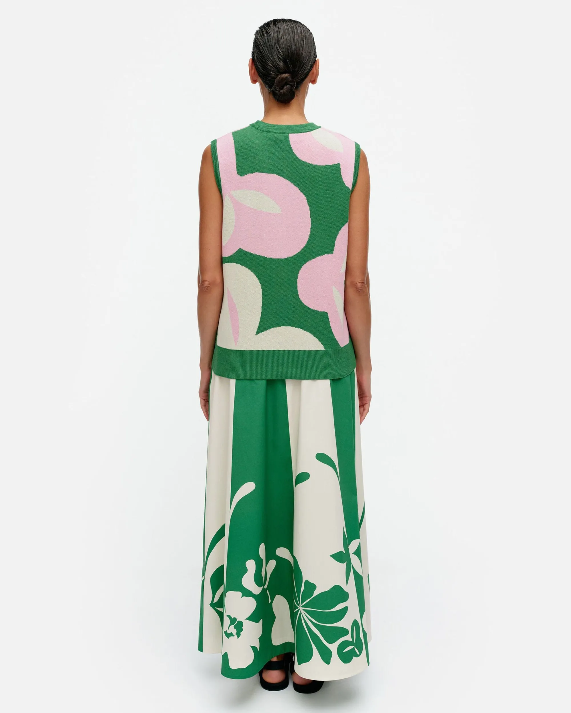 Marimekko Neuleet>Vesikko Poiminto Puuvillaneuleliivi