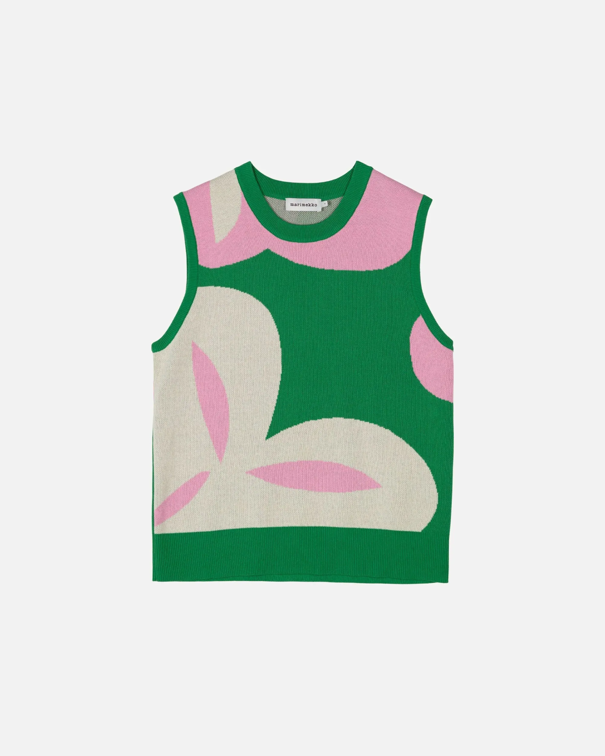 Marimekko Neuleet>Vesikko Poiminto Puuvillaneuleliivi