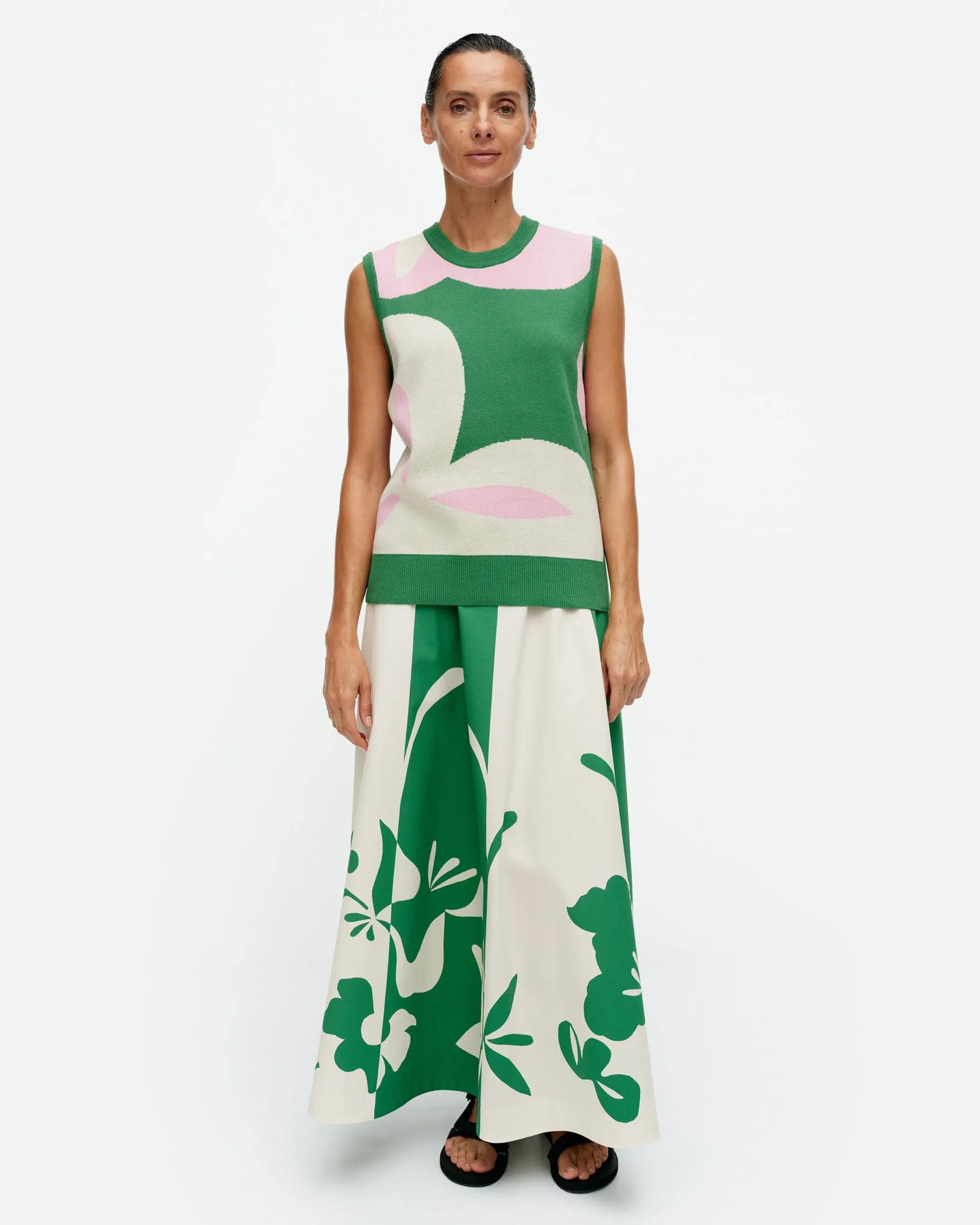Marimekko Paidat Ja Tunikat>Vesikko Poiminto Puuvillaneuleliivi