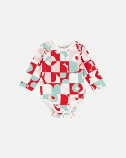 Marimekko Lastenvaatteet>Vinde Ruutu Unikko Body