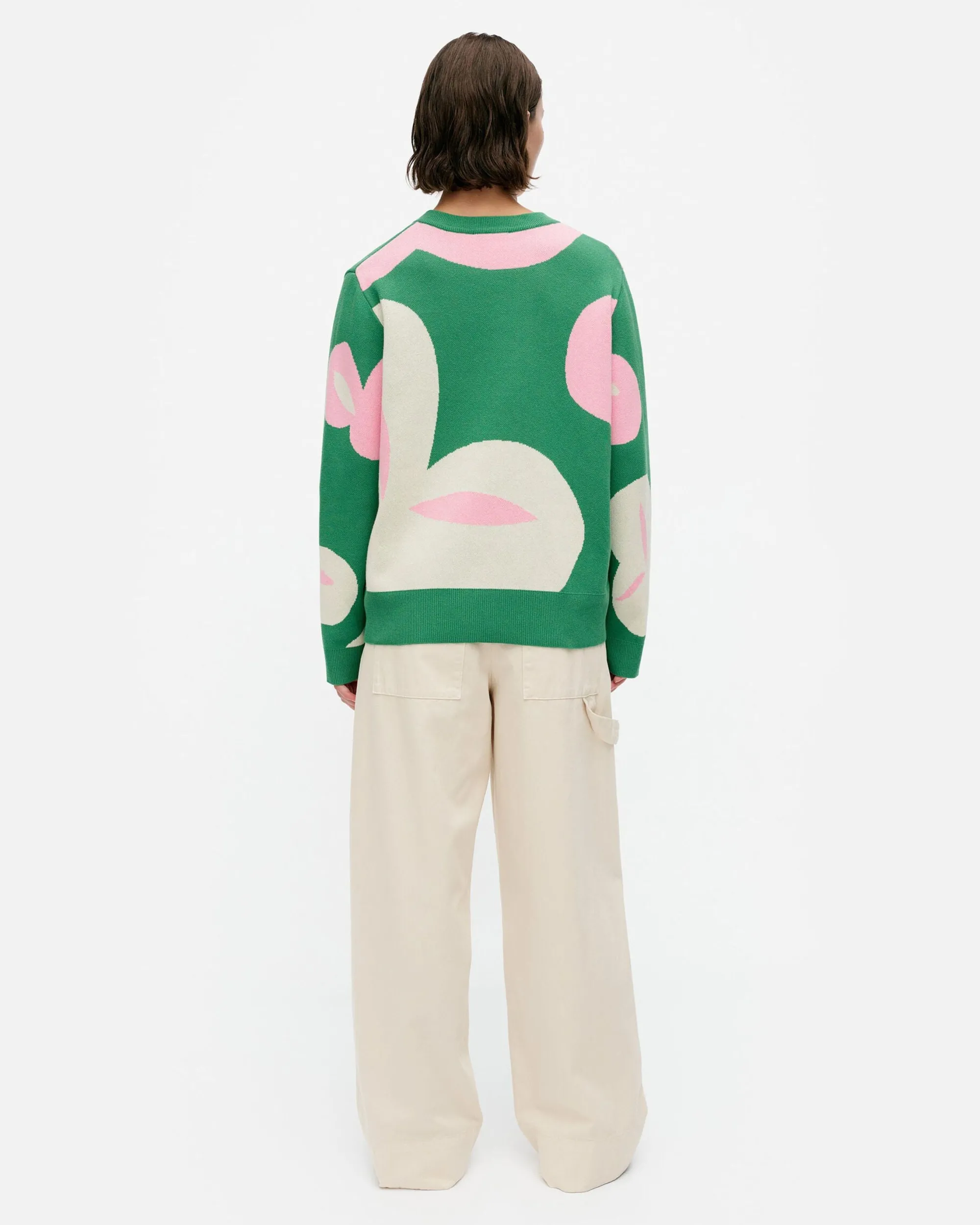 Marimekko Paidat Ja Tunikat>Viuhko Poiminto Puuvillaneulepusero