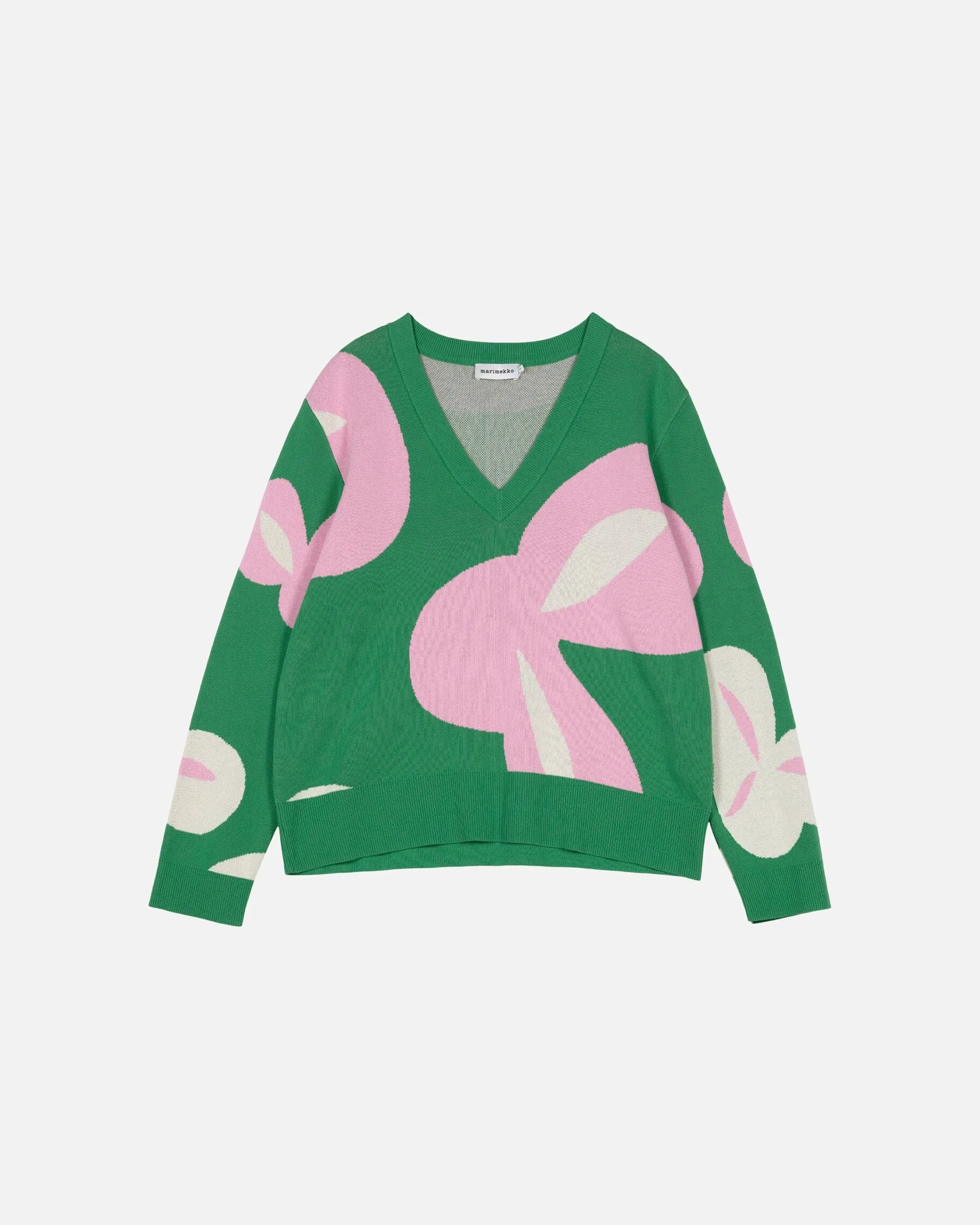 Marimekko Paidat Ja Tunikat>Viuhko Poiminto Puuvillaneulepusero